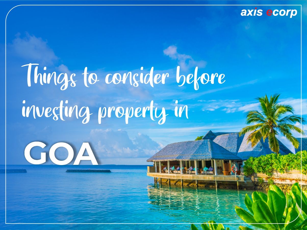 Things to consider before investing property in Goa
